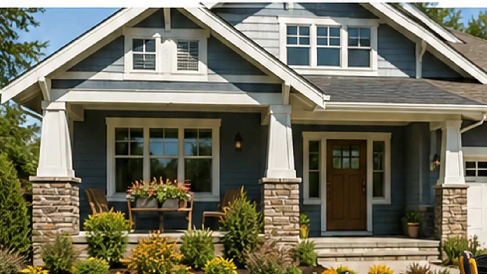 Well-maintained suburban home for a home maintenance checklist
